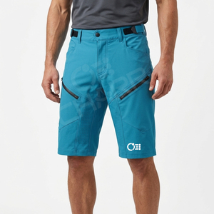 Pantalones Cortos de Ciclismo MTB para Hombre, Talla Grande, Transpirables, de Secado Rápido, de Alta Calidad, para Ciclismo de Montaña, Tejido Elástico Resistente, para Ciclismo de Trail, Equipo para Actividades al Aire Libre - Product Image 2