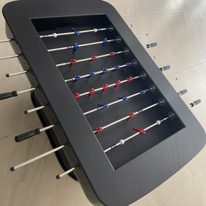 MSport Carbon Fiber Luxury Foosball Table Modern Designer Soccer Game Table for Indoor <b>Entertainment</b> - Product Image 4
