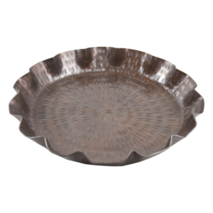 Antique-Finished Industrial Metal Bowl Dining <b>Table</b> Home Kitchen Food Serving Stand Installation Party Occasion Customized Safe - Product Image 1