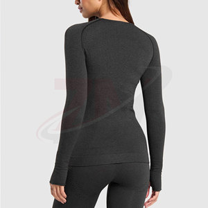 T-shirt de compression pour femme, respirant, pour la course, le yoga et les séances de gym, vêtements de sport performants pour femme - Product Image 4