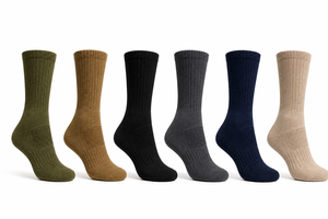 Feenix Wholesale Khaki Men's Cushion Cotton Sport Crew Knee High <b>Boot</b> Tactical <b>Socks</b> Jungle Olive Green Knitted Olive Green <b>Sock</b> - Product Image 5