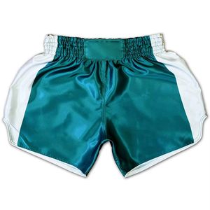 Men's Heat-Transfer Printed Boxing MMA Muay Thai Shorts Breathable 100% Polyester & Silk Fabric Customizable Training - Product Image 1