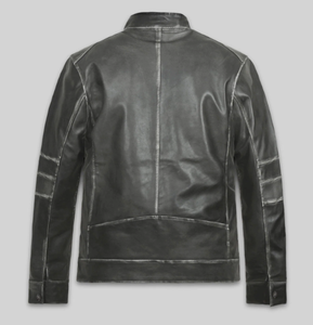 Chaqueta de Cuero Nueva Colección, Resistente al Viento, para Hombre y Mujer, Estilos Personalizados, Charlotte Burnt, Múltiples Colores, 2026 - Product Image 3