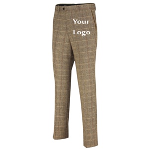 Direct Factory's Best Quality Cotton Men's Formal Casual <b>Summer</b> <b>Pant</b> Stylish with Latest Decoration Mid OEM Service - Product Image 1