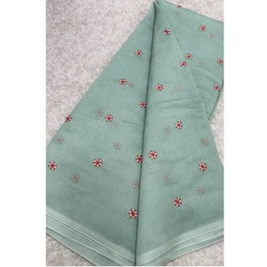 Tissu brodé fabriqué en Inde, tissu de créateur pour femmes, pour occasions spéciales, disponible au prix de gros - Product Image 1