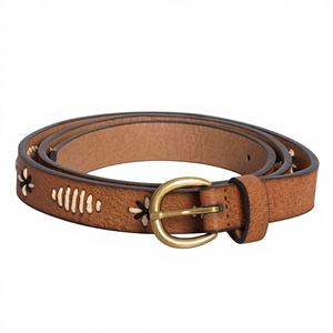 Ceintures pour hommes de qualité supérieure, tendance, boucle en acier, cuir de vache, écologiques, durables, résistantes à l'eau, élégantes, support OEM 2026 - Product Image 2