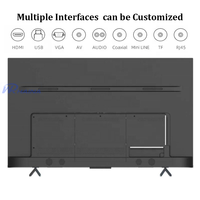 HAINA Tablette intelligente Android Wifi 32 40 43 hd Lcd Tv Led Oem Personnalisation gratuite logo 50 55 65 Pouces 4k Smart Led Tv