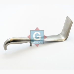 Retractor Vaginal Manual de Acero Inoxidable Doyen con Logotipo Personalizado, Instrumentos de Ginecología 75x32mm - Product Image 6