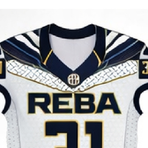 Reba Sports Custom Football Uniform Kit Sublimation Jersey Pants <b>Socks</b> Premium Team Gear Set USA Style - Product Image 5