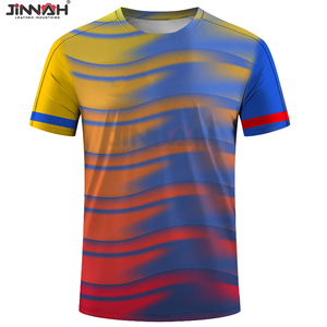 Camiseta Deportiva Sublimada de Poliéster 100% de Alta Calidad, Personalizada al por Mayor, Tallas Grandes, Secado Rápido, Transpirable, Colores y Tallas Personalizables - Product Image 6