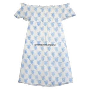 Robe de soirée élégante et sexy pour femme, imprimée, décontractée, à épaules dénudées, simple et naturelle, de haute qualité, collection été 2026, vente en gros - Product Image 4