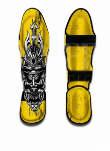 Protection des pieds, nouvelle conception, protège-tibias Muay Thai, kickboxing, MMA, arts martiaux, entraînement, combat, cuir PU, OEM, ODM, protège-tibias - Product Image 6