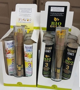 Rollos de hoja de palma de ébano de combustión súper lenta, tubos de conos de hoja de palma de ébano de combustión súper lenta, rollos de hoja natural enrollados a mano - Product Image 6