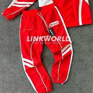 ชุดกันลมของผู้ชายชุดวอร์ม100% ผ้าโพลีเอสเตอร์/ ไนลอนแบบมีซิปเสื้อแจ็กเก็ตสไตล์กางเกงวอร์มฤดูหนาวแบบสั่งทำ - Product Image 5