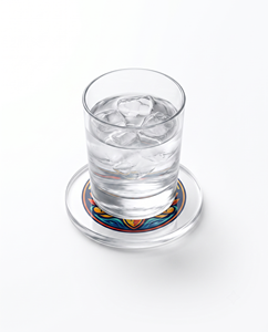 Sous-verre en acrylique et mélamine personnalisé avec logo, style original, prix d'usine, pour une visibilité accrue de la marque et une promotion fonctionnelle - Product Image 1