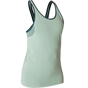 Camisetas deportivas cortas de punto acanalado para mujer al por mayor, camisola con cuello cuadrado, tirantes finos, top casual para gimnasio y fitness - Product Image 6