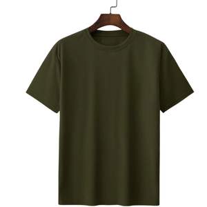 Camisetas Personalizadas para Hombre, 100% Algodón, Impresión Digital, Cuello Redondo, Tallas Grandes, Logotipo Frontal, Anti-UV, Tejido Transpirable y Ecológico, OEM ODM - Product Image 3