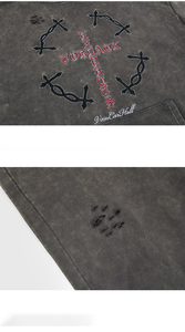 <b>Mens</b> Premium Cotton Puff Print Hoodie Soft Fleece Pullover Raised Graphic Streetwear Sweatshirt Wholesale OEM Manufacturer - Product Image 6