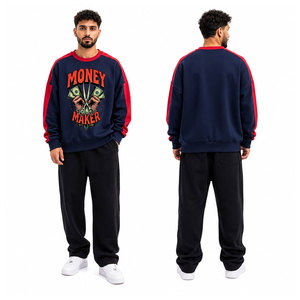 Hot Wholesale Deal Men's Sweatshirt With Thick Bottoming Men's Sweatshirt Double-Sided Fleece for Ultimate Warmth Sweatshirt - Product Image 4