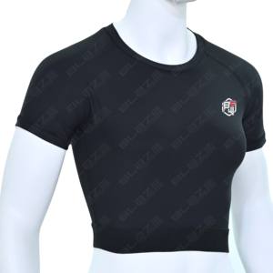 Top Deportivo Corto de Manga Corta, Top de Yoga de Cintura Alta, Ropa Deportiva para Mujer, Ropa Deportiva Activa, Top de Gimnasio y Fitness - Product Image 2