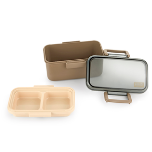 <b>Plastic</b> splittr lunch <b>box</b> durable food storage container multiple compartments lightweight design convenient for school office - Product Image 4