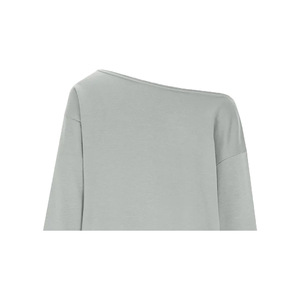 Sudadera Casual Ecológica de Primavera para Mujer, Bordada, de Algodón/Bambú, Transpirable, Resistente al Viento, Cuello Redondo Regular, Corte Completo - Product Image 2