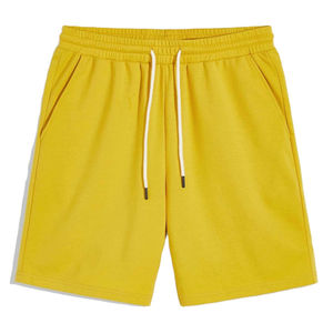 Shorts cargo décontractés d'été pour hommes, en tricot uni, avec fermeture boutonnée et six poches, pour les entraînements, la randonnée, séchage rapide, polyester/coton - Product Image 1