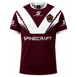 Camiseta de Rugby Sublimada Personalizada, Fabricada Directamente en Fábrica, Absorbente de Humedad, Uniforme Deportivo para Equipos de Rugby - Product Image 4