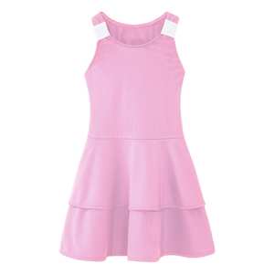 Tenue de tennis pour femmes de qualité supérieure, anti-rides, respirante, en spandex/polyester, anti-transpiration, pour le fitness, la gym et le yoga - Product Image 1
