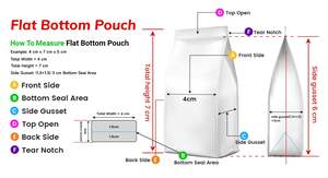 Sacchetti Personalizzati in Plastica PE per Alimenti, Buste Colorate con Chiusura a Zip per Snack e Prelibatezze di Cani e Gatti - Product Image 6