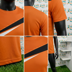 Maillot d'entraînement de football à manches courtes de haute qualité, personnalisé, en polyester, service OEM, toutes saisons - Product Image 5