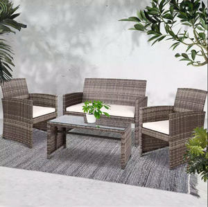 Phu Linh Modern Villa <b>Garden</b> Sofa Furniture Set with 10Cm Seat Cushion Outdoor Dining Pe <b>Rattan</b> Hydro Design - Product Image 2