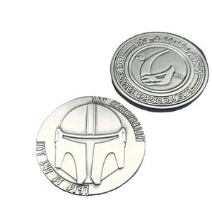 Aiyee koin Mandalorian koleksi asli arti khusus koin tantangan untuk hadiah teman - Product Image 1