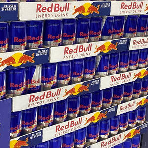 Red Bull Original, 24 Latas de 250 ml, Contiene Ácido Cítrico y Citratos de Sodio para un Sabor y Acidez Equilibrados, Exportación - Product Image 5