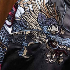 เสื้อแจ็กเก็ตขนสัตว์ผสมผ้าวูลพรีเมียมปักลายสไตล์สตรีทแวร์ออกแบบได้ตามต้องการ - Product Image 5