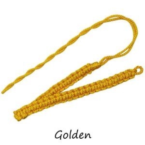Manufacturer Wholesale Customizable Uniform Shoulder <b>Cords</b> Lanyards with Coated Drawcord for Garment Use - Product Image 6