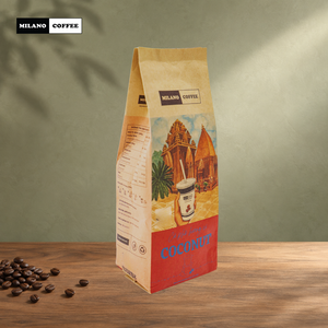Café Tradicional con Coco 250g, Café Milano Arábica Tueste Medio, Paquete de Café Molido - Product Image 5