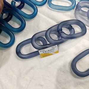 RESIN CHAIN Large Size Colorful Resin Chain Links for Wall <b>Hanging</b> Decoration DIY <b>Room</b> <b>Divider</b> and Curtain Accessories - Product Image 4