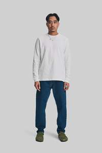 <b>Men</b> Heavyweight Cotton T <b>Shirt</b> Wholesale Oversized Blank Drop Shoulder <b>Long</b> <b>Sleeve</b> Tee - Product Image 3