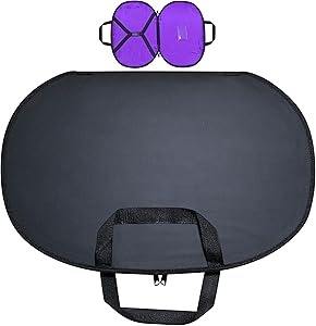 Estuche Premium para Collar Masónico Shriner, Negro (Bordado a Mano) con Emblema – Diseño Mejorado, Bolsa de Transporte para Masón - Product Image 3