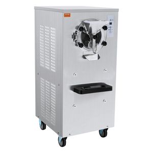2400 commerciale W 1 sapore macchina per gelato duro 8L cilindro in acciaio inossidabile Display digitale Auto pulito durezza regolabile - Product Image 1