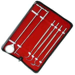 Kit Dental Equino Premium con Espejo, Sonda, Explorador y Instrumentos Veterinarios de Acero Inoxidable para el Cuidado Dental de Caballos - Product Image 4