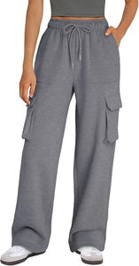 Service OEM, fabrication directe d'usine, pantalon décontracté respirant pour femme, design personnalisé, faible MOQ, taille XL, pour l'hiver, pantalon de survêtement - Product Image 6