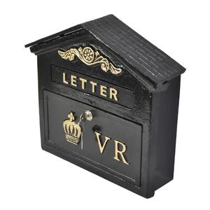 Boîte aux lettres VR noire avec revêtement pour la maison, dernière arrivée, boîte postale décorative pour fournitures de jardin, prix de gros - Product Image 2