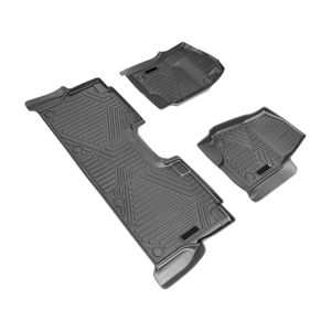 Tappetini Auto per Ford F250 F350 F450 F550 Super Duty Crew Cab 2017-2025, con Vano Portaoggetti per Sedili, Compatibili con Veicoli 2025 - Product Image 3