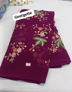 Tela Georgette Multicolor de Primera Calidad para Diseño, Tela Georgette Multicolor de Diseñador - Product Image 6