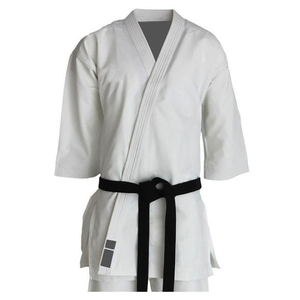 Uniforme de judo sur mesure de haute qualité, respirant et à séchage rapide, avec logo frontal, en polyester/coton, vêtements d'arts martiaux, vente en gros, service OEM - Product Image 3