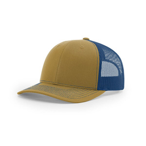 Vintage Custom Logo Classic 6-Panel Premium Mesh Cap for Men OEM ODM 112 Blank Trucker Hats Hip Hop Style Puff for Travel - Product Image 1