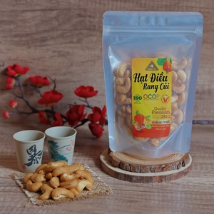 Noix de cajou du Vietnam de qualité supérieure, grillées, décortiquées, biologiques, en gros, W180, 250g, emballage à fermeture éclair, beurrées et salées, meilleur rapport qualité-prix - Product Image 4