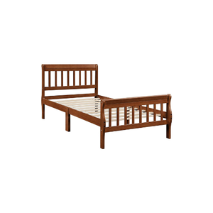Cadre de lit double en bois de pin robuste – Plateforme de 10 po avec support de 330 lb, aucun sommier tapissier requis - Product Image 5